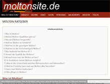 Tablet Screenshot of moltonsite.de